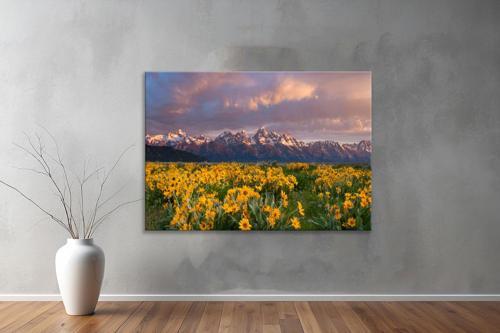 Dekoratif Doğa ( Nature ) Kanvas Tablo  297 