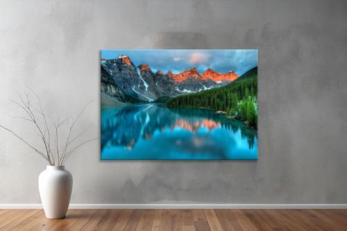 Dekoratif Doğa ( Nature ) Kanvas Tablo  30 