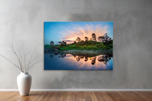 Dekoratif Doğa ( Nature ) Kanvas Tablo  305 