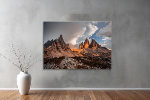 Dekoratif Doğa ( Nature ) Kanvas Tablo  317 