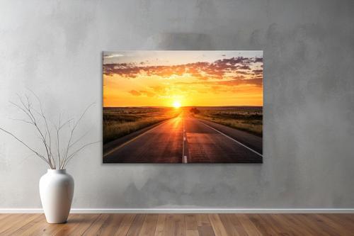 Dekoratif Doğa ( Nature ) Kanvas Tablo  518 