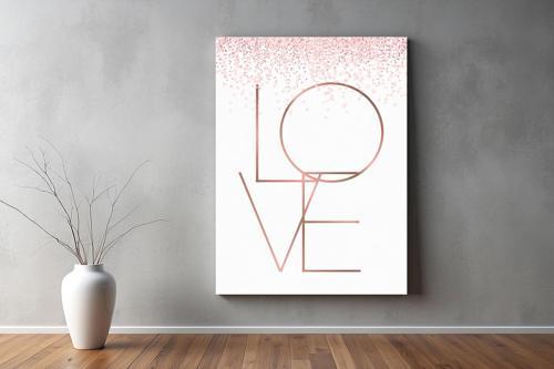 Aşk ( Love ) Temalı Kanvas Tablo 12 