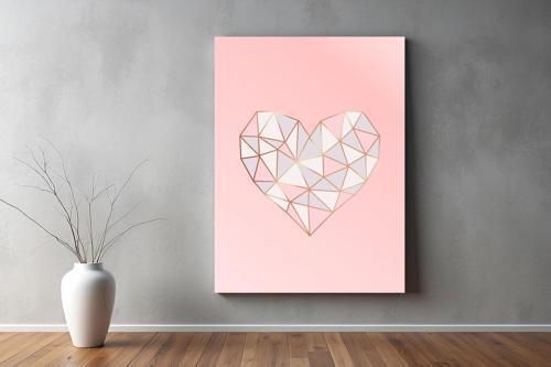 Aşk ( Love ) Temalı Kanvas Tablo 13 