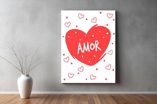 Aşk ( Love ) Temalı Kanvas Tablo 14