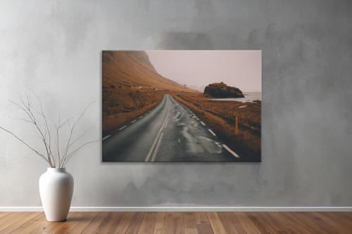 Dekoratif Doğa ( Nature ) Kanvas Tablo  524 