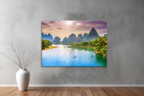 Dekoratif Doğa ( Nature ) Kanvas Tablo  89 
