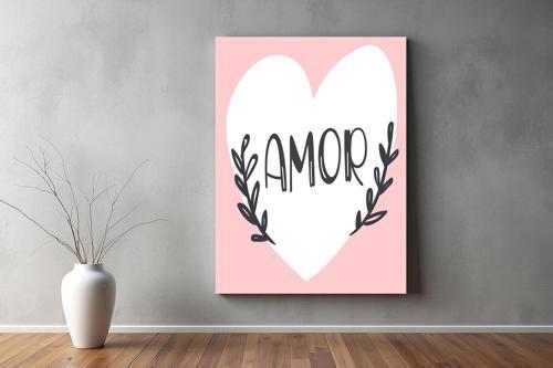 Aşk ( Love ) Temalı Kanvas Tablo 18 