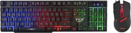 Ikg-448 Raınbow Efect Mekanik Hisli Gamıng Klavye & Mouse Set
