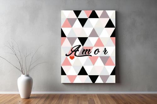 Aşk ( Love ) Temalı Kanvas Tablo 25 