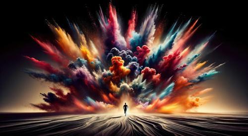 Digtal Sanat Kanvas Yatay Tablo 260