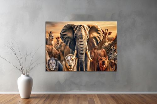 Digtal Sanat Kanvas Tablo 122