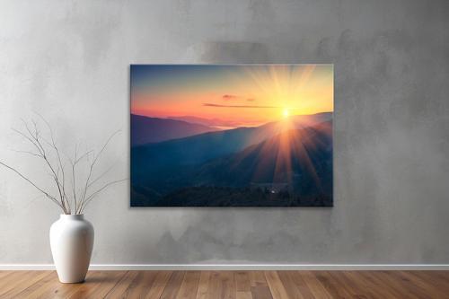 Dekoratif Doğa ( Nature ) Kanvas Tablo  580 