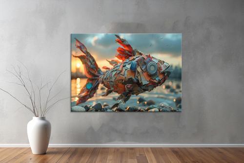 Digtal Sanat Kanvas Tablo 74 