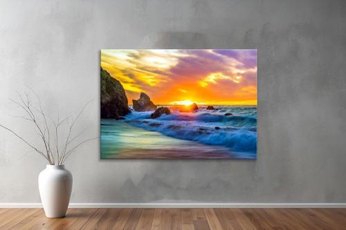 Dekoratif Doğa ( Nature ) Kanvas Tablo  585 