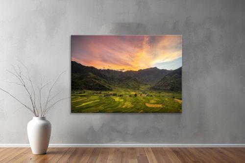 Dekoratif Doğa ( Nature ) Kanvas Tablo  595 