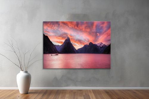 Dekoratif Doğa ( Nature ) Kanvas Tablo  601 