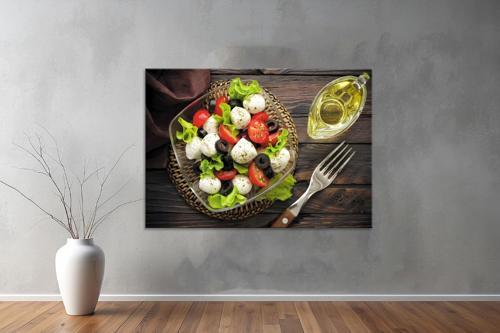 Food / Yiyecek Kanvas Yatay Tablo 06 