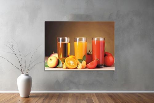 Food / Yiyecek Kanvas Yatay Tablo 104 