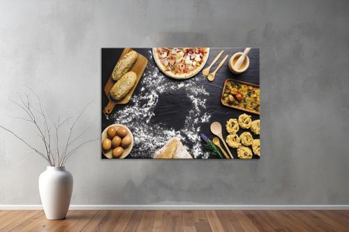 Food / Yiyecek Kanvas Yatay Tablo 112 
