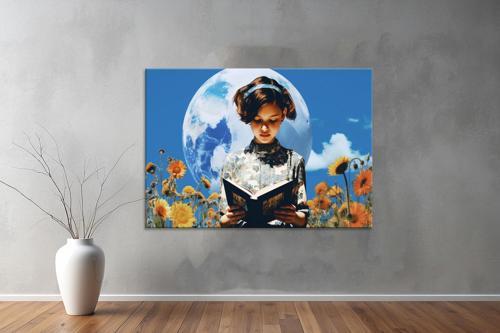 Digtal Sanat Kanvas Tablo 176 