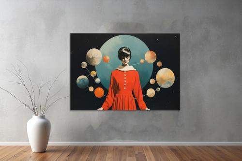 Digtal Sanat Kanvas Tablo 177 
