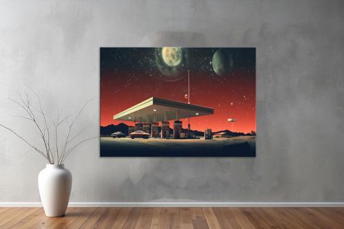 Digtal Sanat Kanvas Tablo 182 