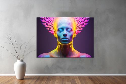 Digtal Sanat Kanvas Tablo 187 