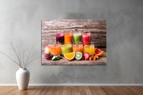 Food / Yiyecek Kanvas Yatay Tablo 14 