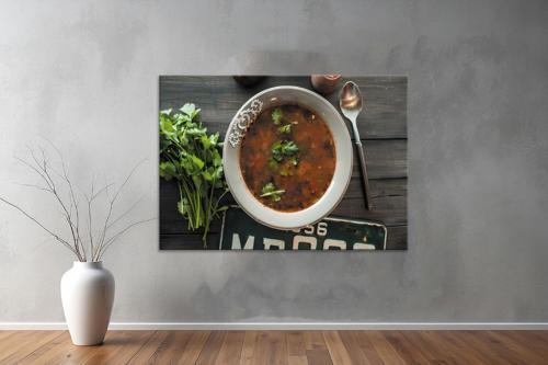 Food / Yiyecek Kanvas Yatay Tablo 147 