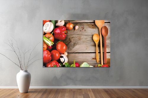 Food / Yiyecek Kanvas Yatay Tablo 159 