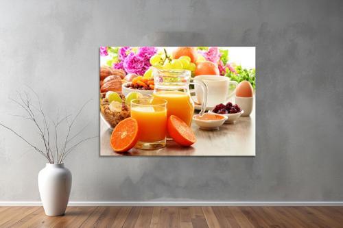 Food / Yiyecek Kanvas Yatay Tablo 18 