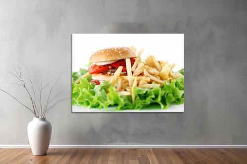 Food / Yiyecek Kanvas Yatay Tablo 214 