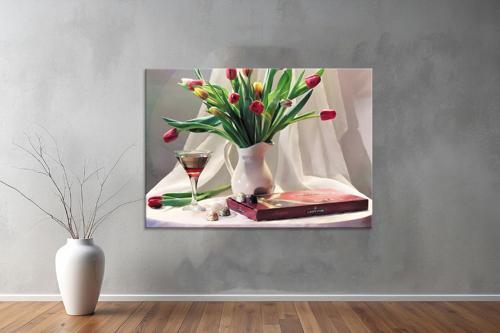 Food / Yiyecek Kanvas Yatay Tablo 44 