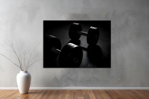 Gym ( Sport) Kanvas Yatay Kanvas Tablo 121 