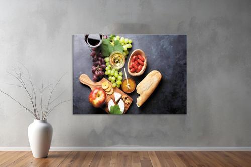 Food / Yiyecek Kanvas Yatay Tablo 68 