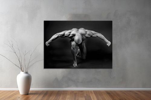 Gym ( Sport) Kanvas Yatay Kanvas Tablo 129 