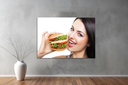 Food / Yiyecek Kanvas Yatay Tablo 238 