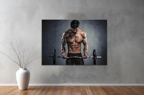 Gym ( Sport) Kanvas Yatay Kanvas Tablo 134 