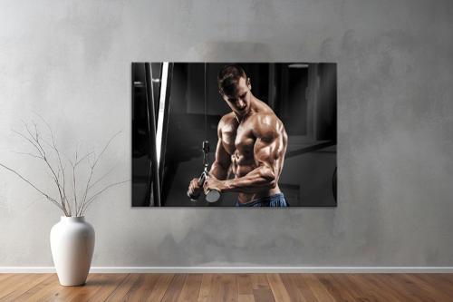 Gym ( Sport) Kanvas Yatay Kanvas Tablo 138 