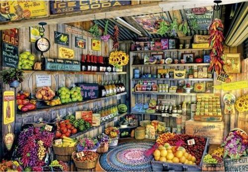 17128 Grocery Shop 2000 Parça Puzzle