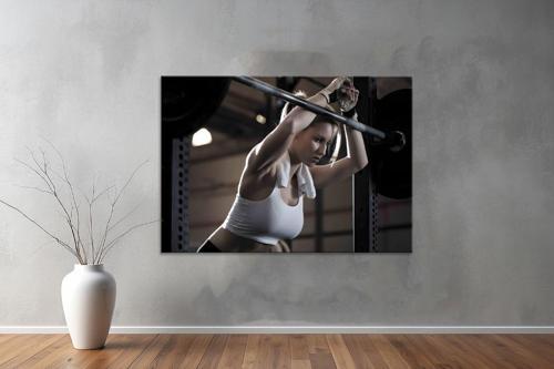 Gym ( Sport) Kanvas Yatay Kanvas Tablo 153 