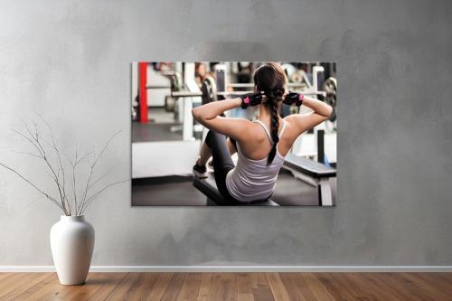 Gym ( Sport) Kanvas Yatay Kanvas Tablo 161 