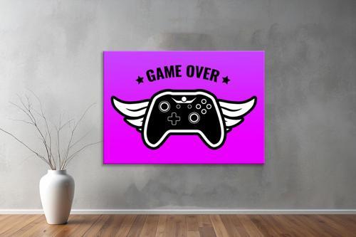 Gamer ( Oyuncu.) Kanvas Yatay Tablo 16 