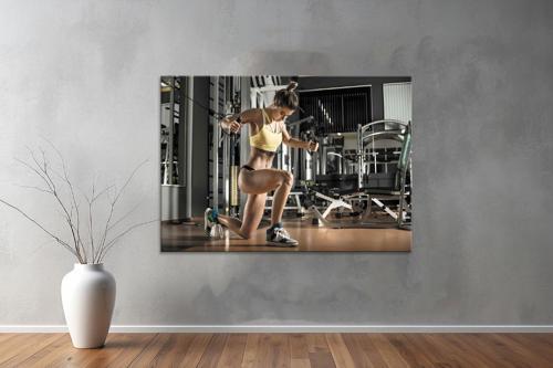 Gym ( Sport) Kanvas Yatay Kanvas Tablo 174 