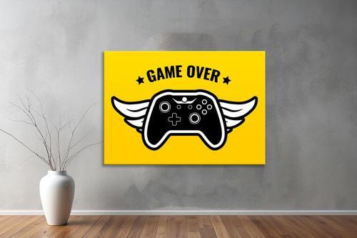 Gamer ( Oyuncu.) Kanvas Yatay Tablo 20 