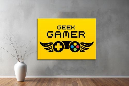Gamer ( Oyuncu.) Kanvas Yatay Tablo 21 