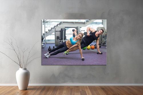 Gym ( Sport) Kanvas Yatay Kanvas Tablo 18 
