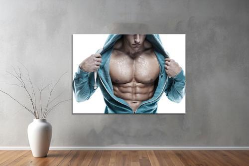 Gym ( Sport) Kanvas Yatay Kanvas Tablo 26 
