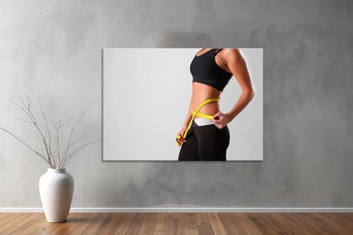 Gym ( Sport) Kanvas Yatay Kanvas Tablo 34 
