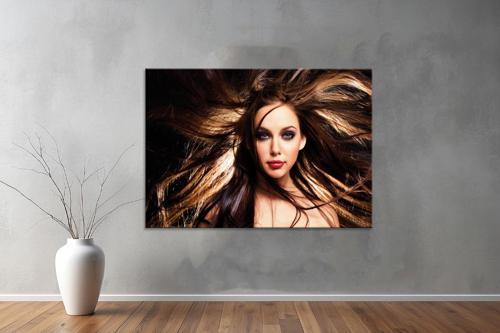 Güzellik Salonu Kanvas Yatay Tablo 04 